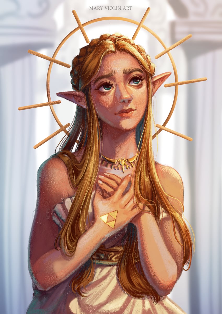 princess zelda (the legend of zelda and 1 more) drawn by eventid1ngs
