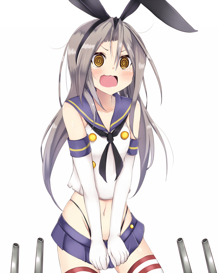 shimakaze, rensouhou-chan, and zuihou (kantai collection) drawn by amano_kouki