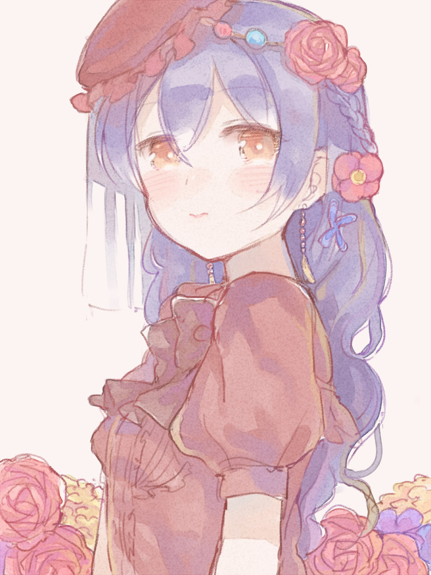 sonoda umi (love live! and 1 more) drawn by shijimi_kozou