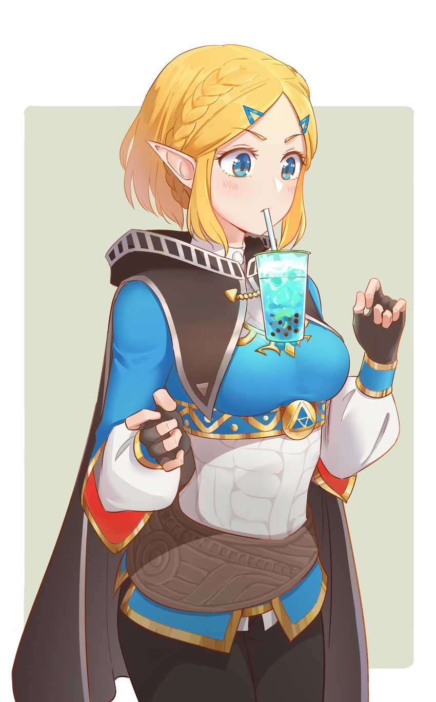 princess zelda (the legend of zelda and 1 more) drawn by chill_le