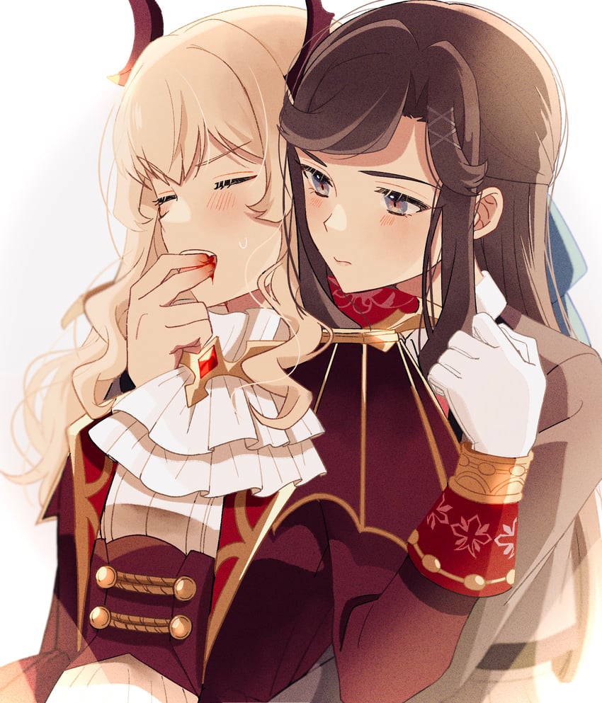 saijou claudine and tendou maya (shoujo kageki revue starlight and 1 more) drawn by nijiko_(c2cs4q)