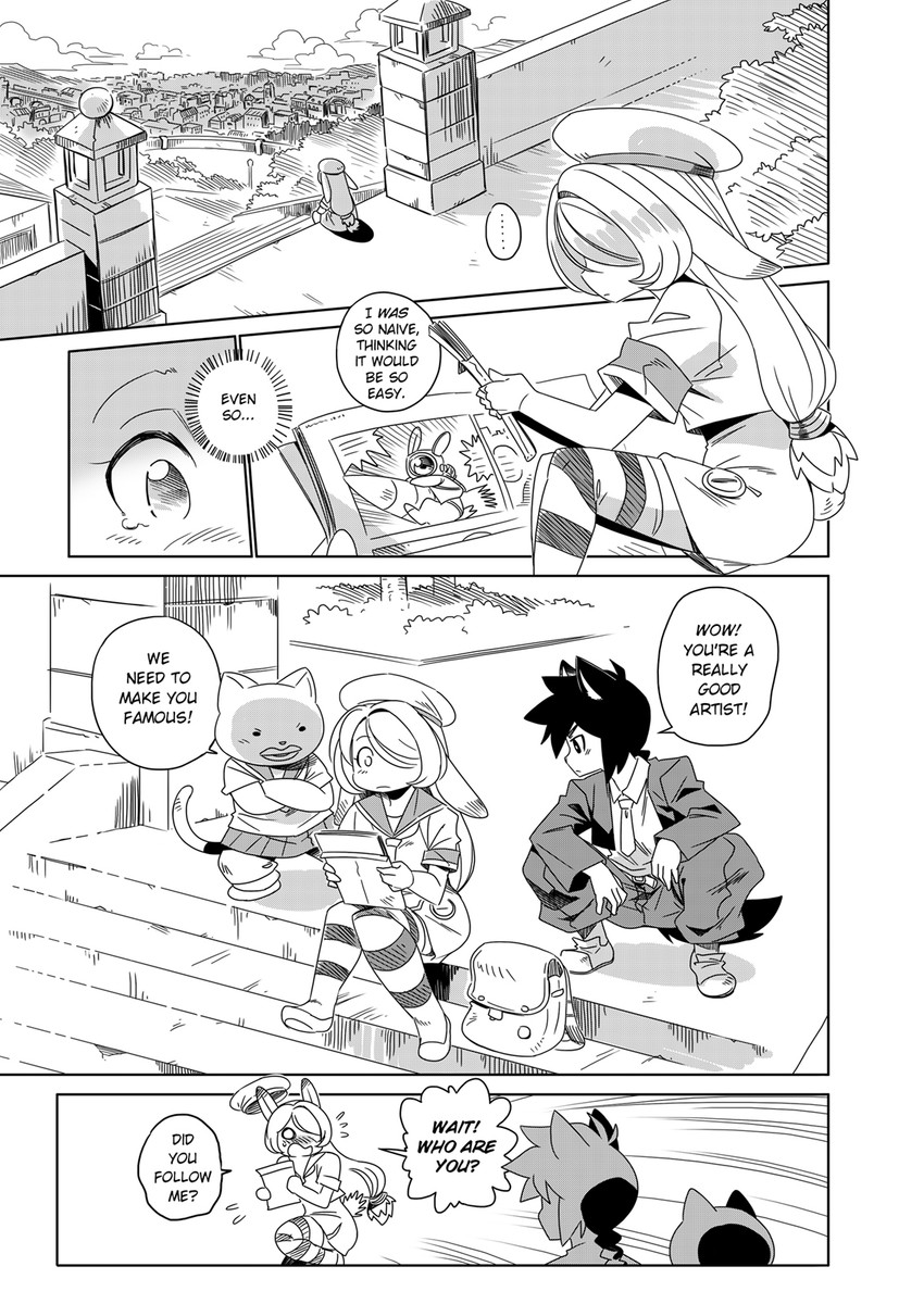 eileen coney, kiki, and laika sputnik (modern mogal) drawn by shepherd0821
