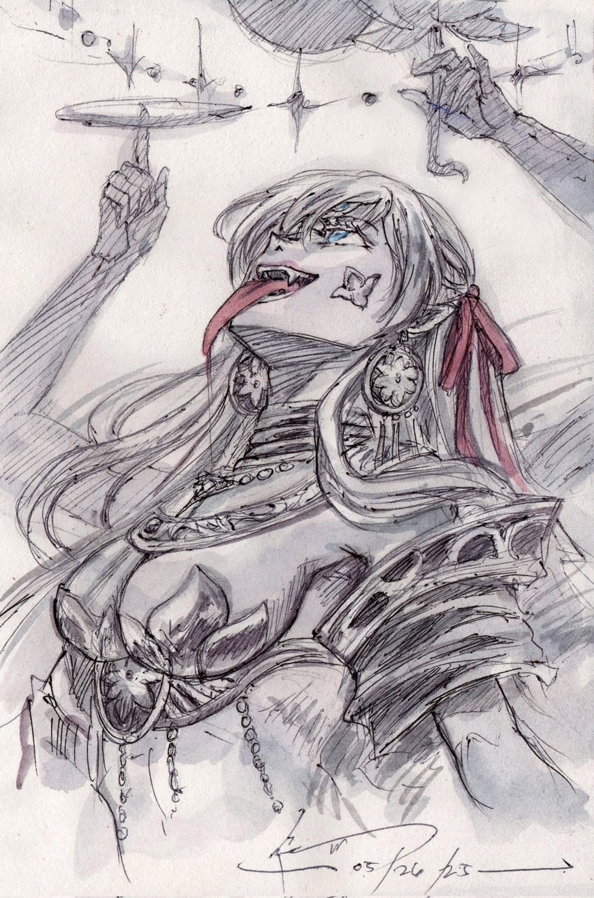 kali (fate and 1 more) drawn by dominic_ian_cabatit