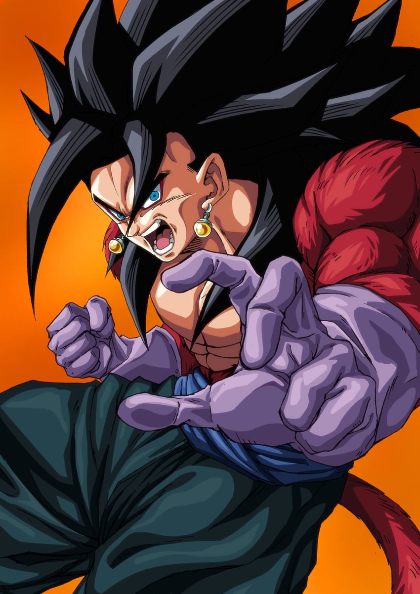 vegetto (dragon ball and 1 more) drawn by muma_maximum76