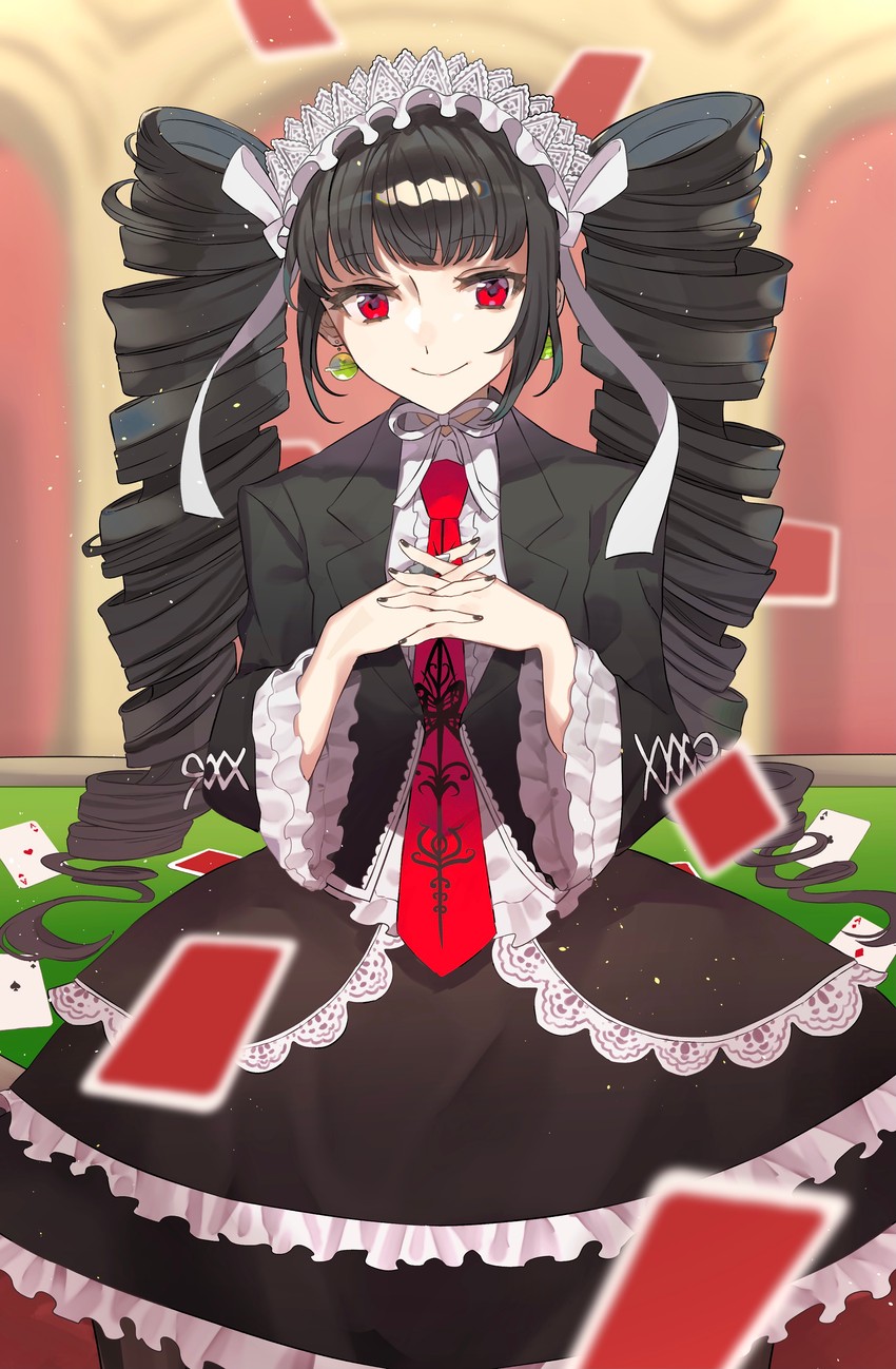 celestia ludenberg (danganronpa and 1 more) drawn by rin_(yukameiko)