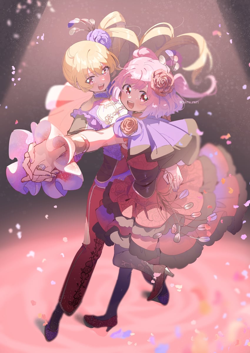 makino ikumi and midori ryo (mahou shoujo madoka magica and 1 more) drawn by serizawa_serizane