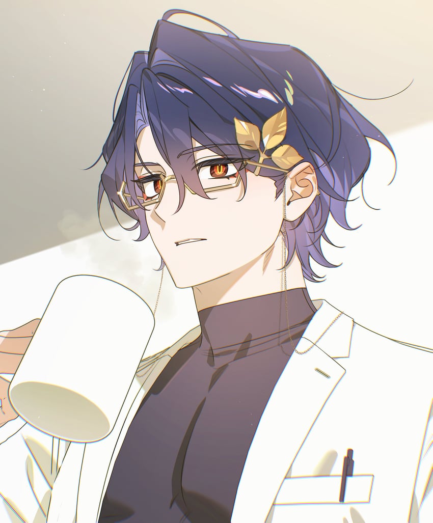 dr. ratio (honkai and 1 more) drawn by turine_chu