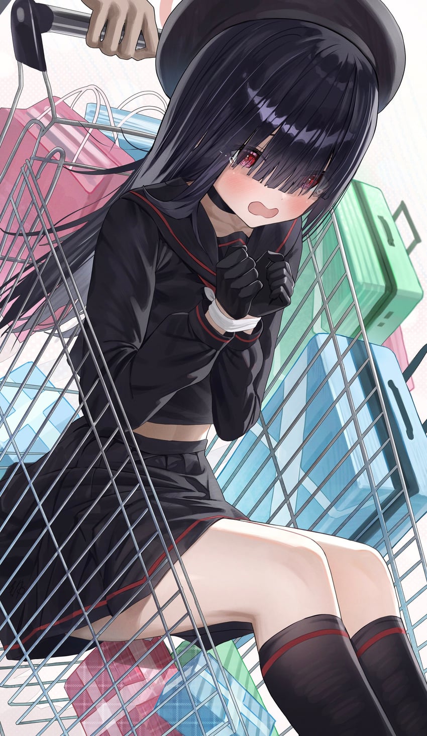 justice task force member (blue archive) drawn by hidulume