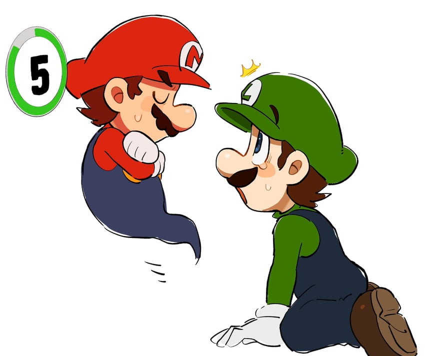 mario and luigi (mario and 1 more) drawn by mimimi_(mimimim9999)
