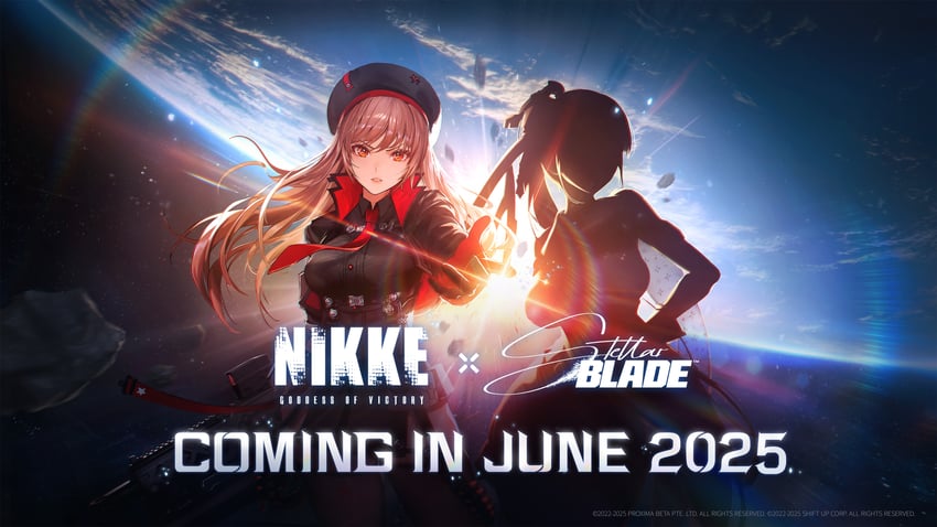 rapi and eve (goddess of victory: nikke and 2 more)