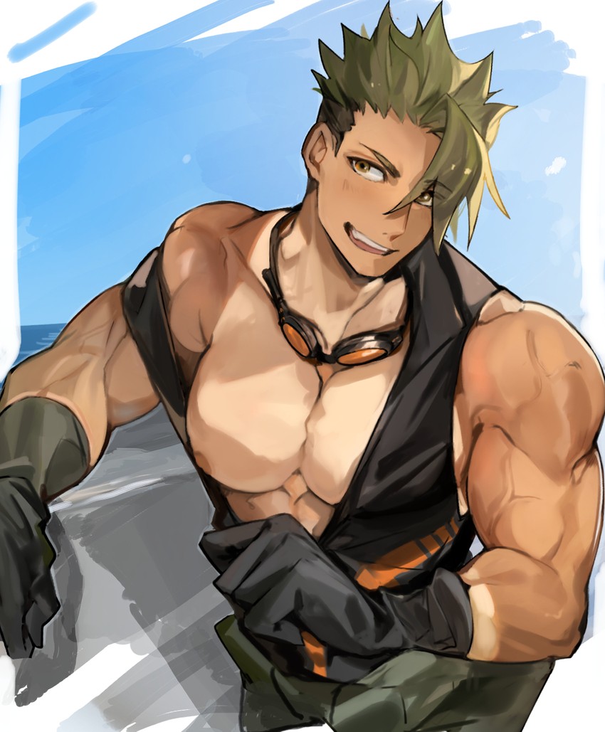 achilles (fate and 2 more) drawn by natsuko_(summer_525528)