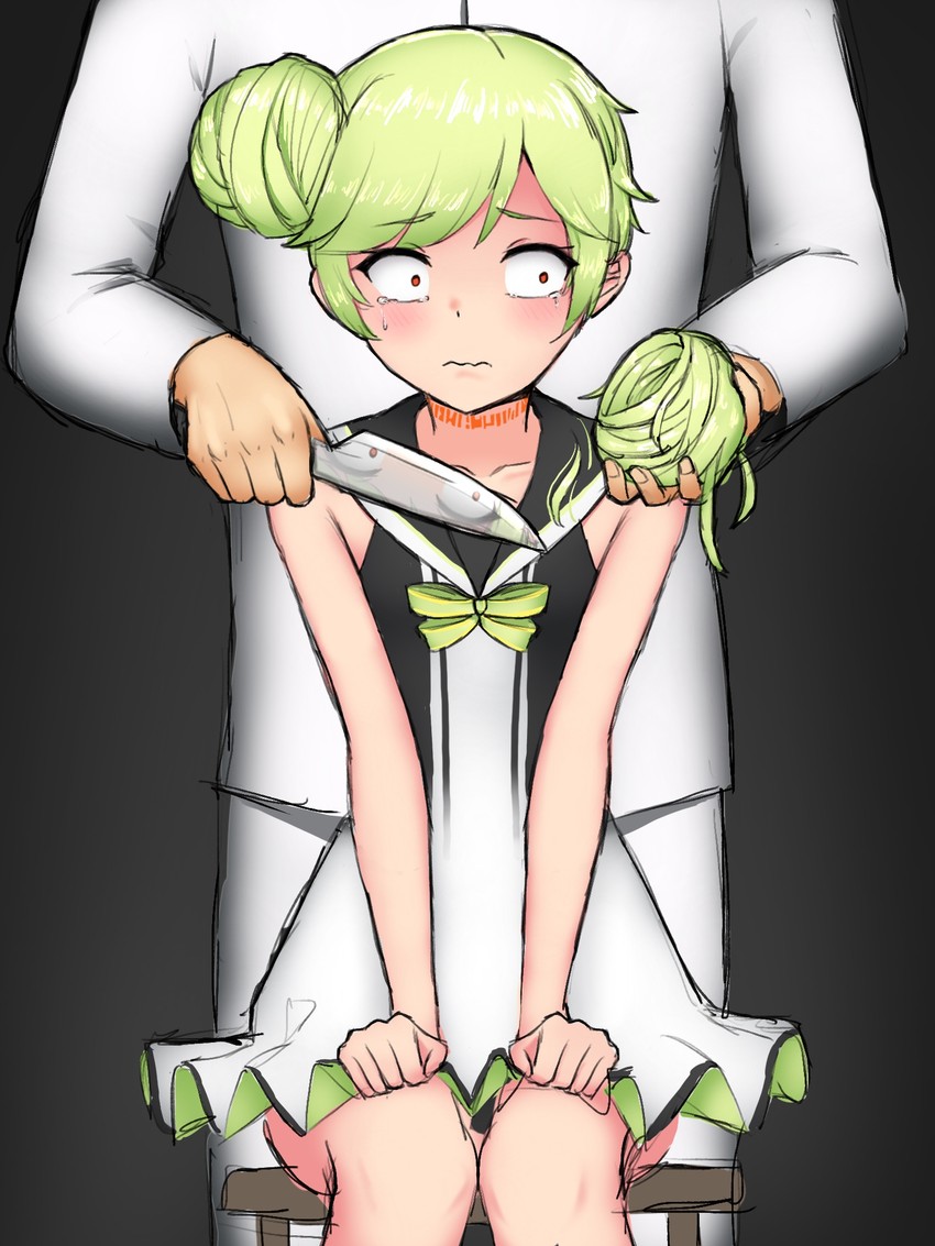 captain and ai-chan (honkai and 1 more) drawn by 1nilla'