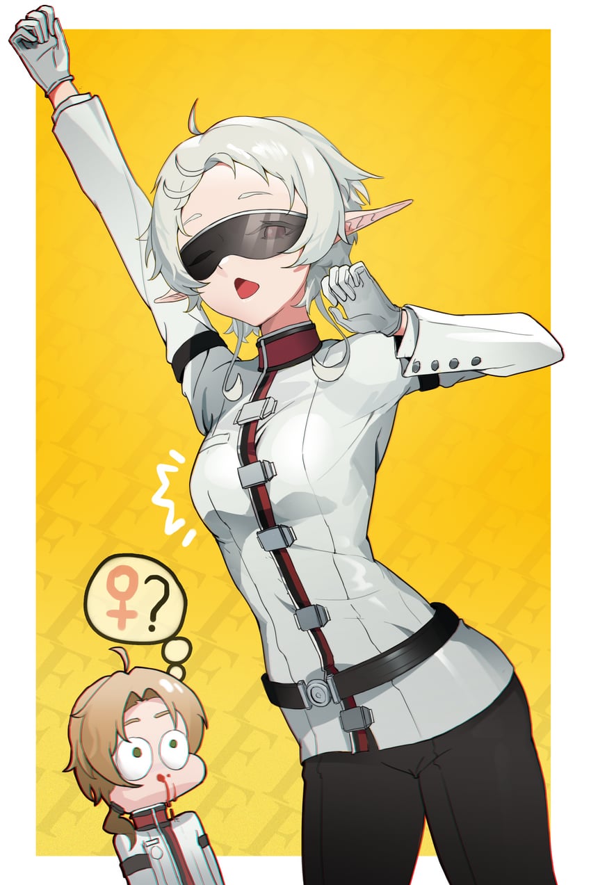 sylphiette and rudeus greyrat (mushoku tensei) drawn by jd2_xh
