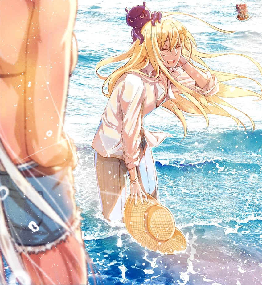 katsushika hokusai, caenis, tokitarou, and kirschtaria wodime (fate and 1 more) drawn by worrisorochi