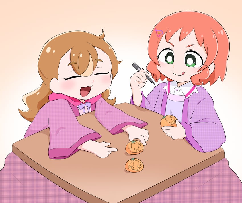 inukai komugi and inukai iroha (precure and 1 more) drawn by kona_ooo