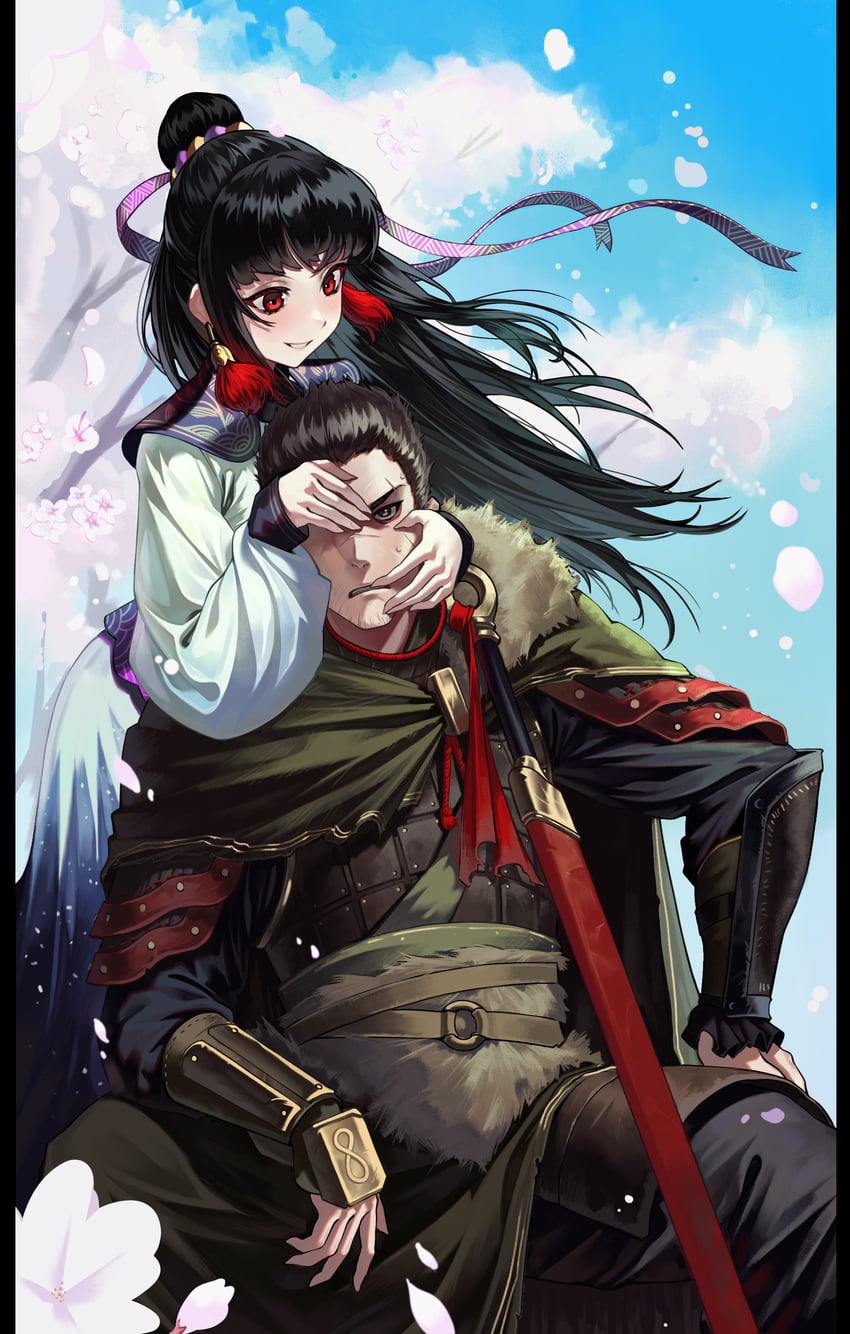 jin soyeon and jeon ho (player na wa) drawn by gemi_ningen