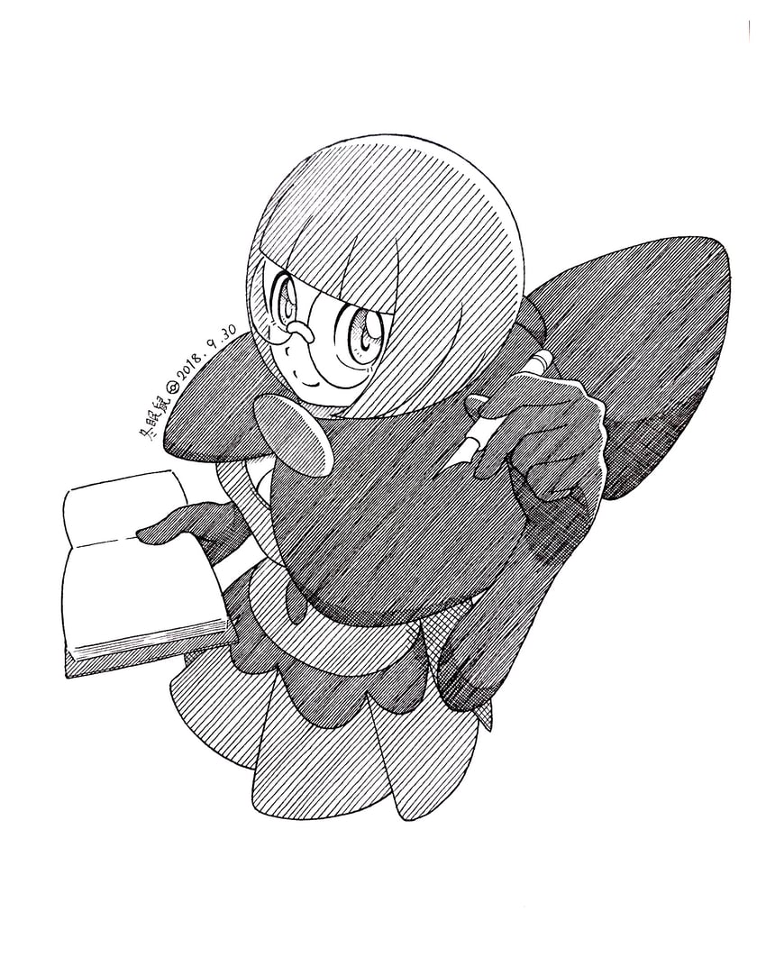 shauntal (pokemon and 1 more) drawn by yamane_(viq4201)