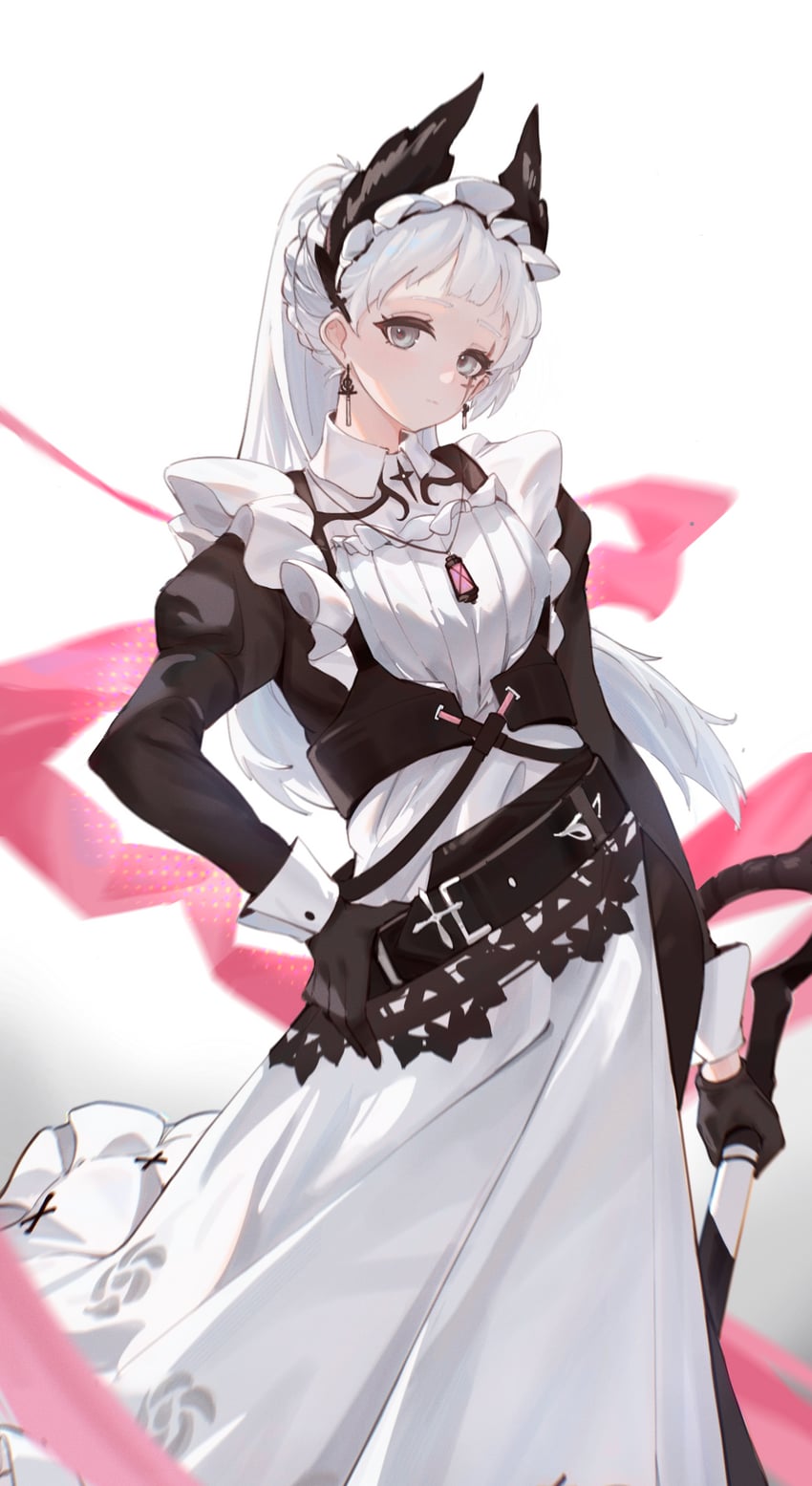 irene (arknights and 1 more) drawn by drone_(drone_37)