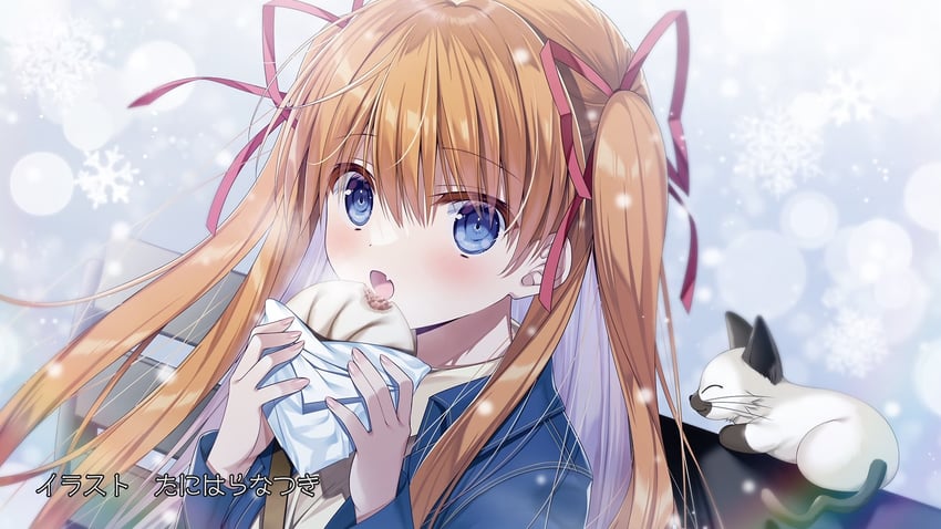 sawatari makoto and piro (kanon and 1 more) drawn by tanihara_natsuki