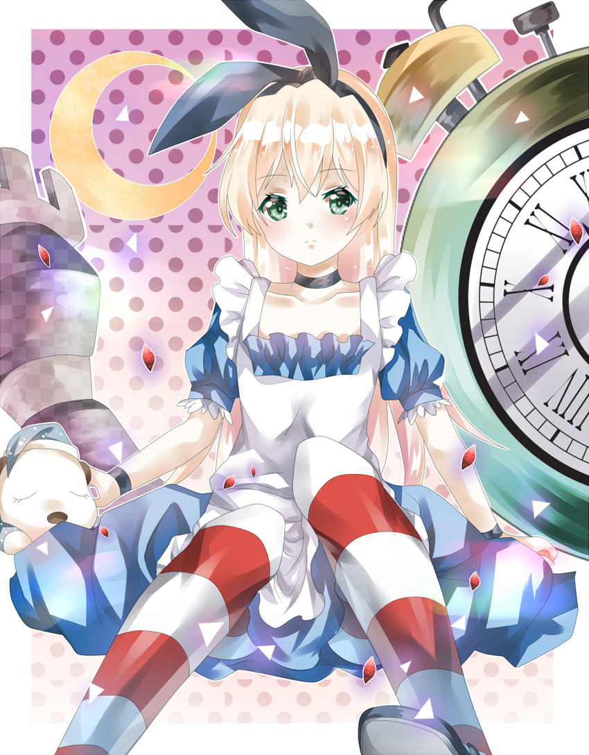 shimakaze and alice (kantai collection and 1 more) drawn by lutecia_syndrome