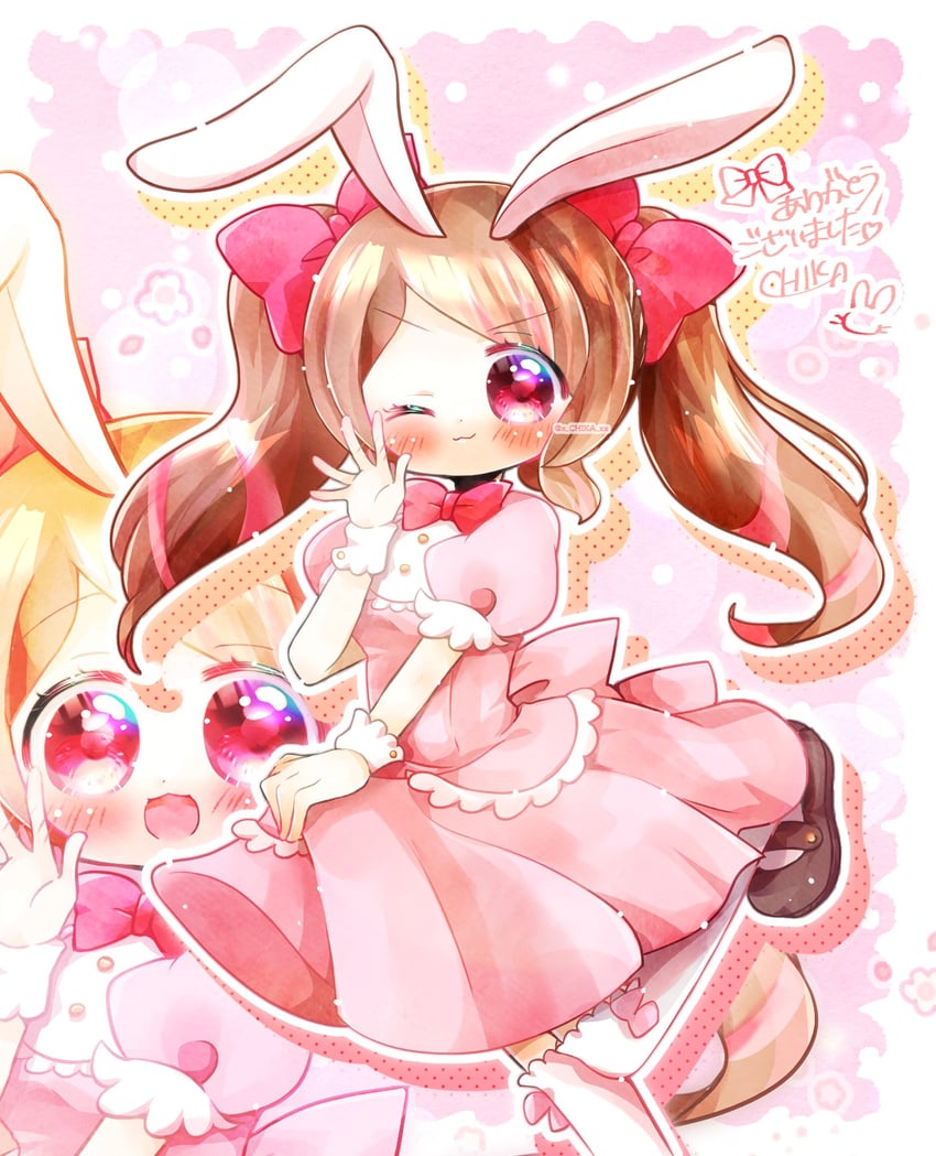 usami ichika (precure and 1 more) drawn by x_chika_xx