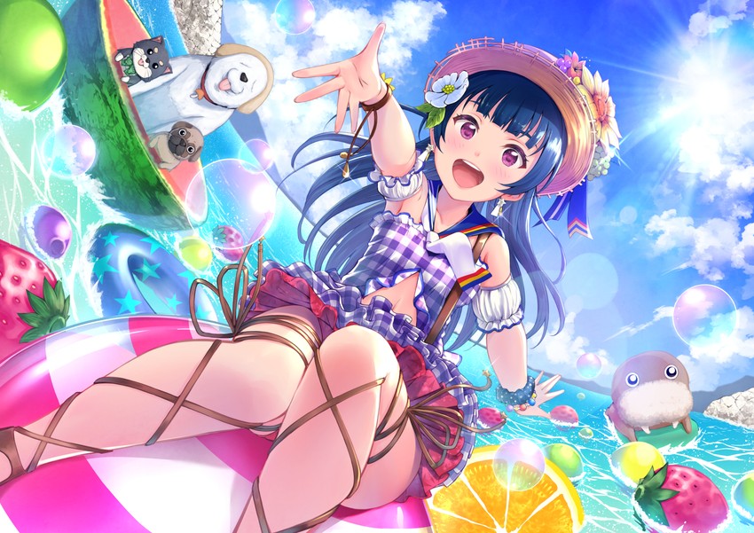 tsushima yoshiko, shiitake, uchicchii, and wataame (love live! and 2 more) drawn by cowengium