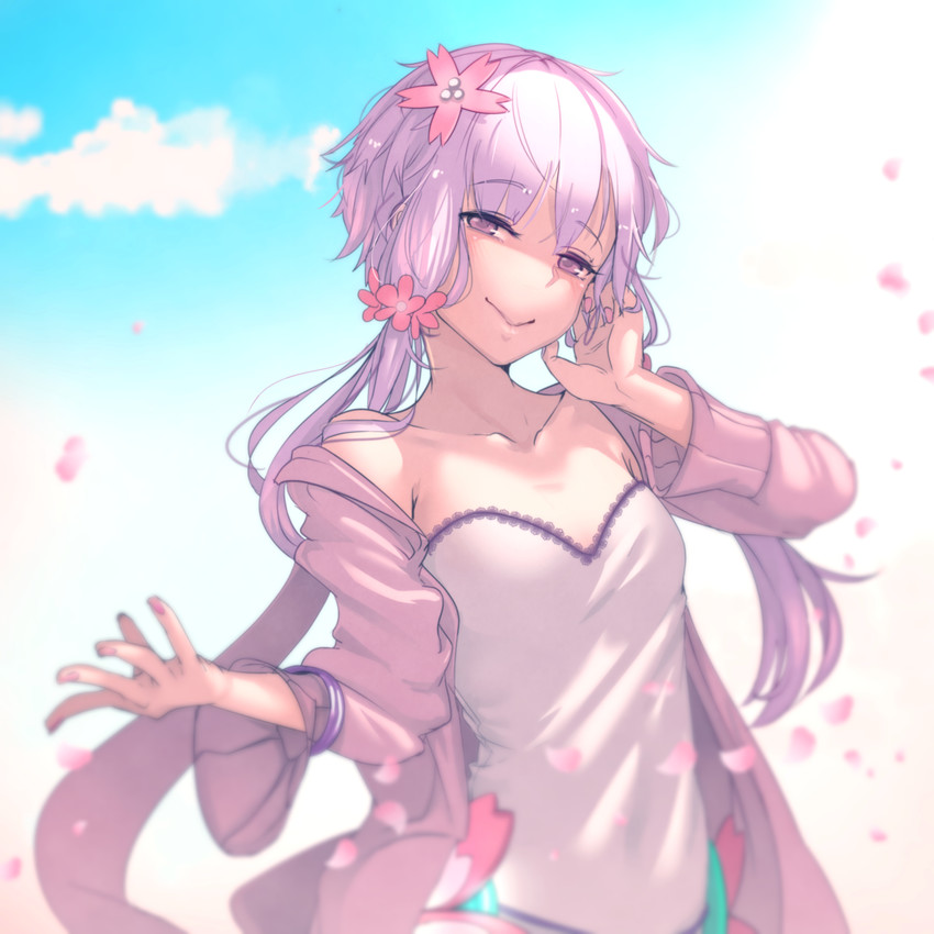 yuzuki yukari (vocaloid and 1 more) drawn by at2.