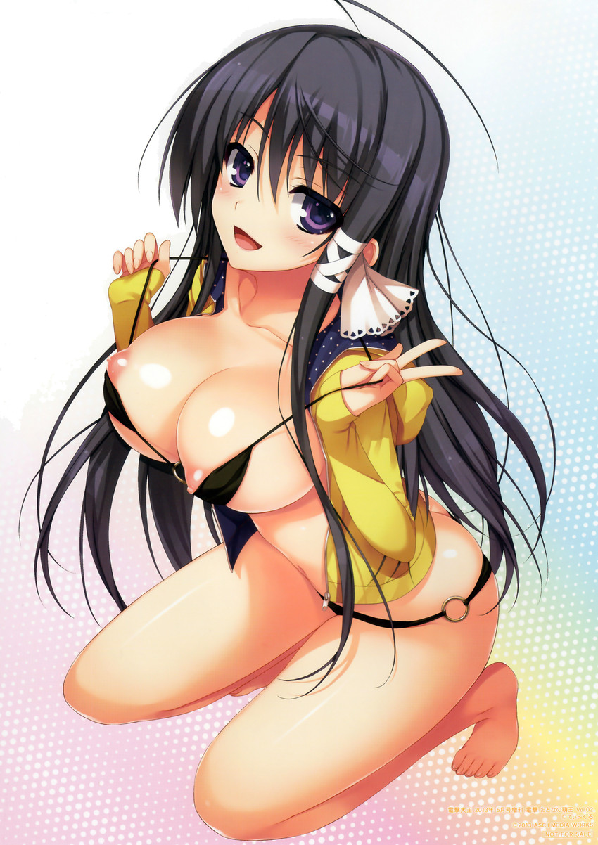 mizuno rin (dengeki moeoh and 1 more) drawn by tomose_shunsaku