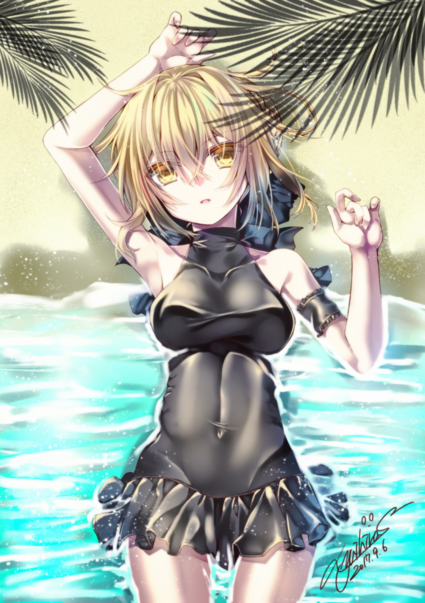 artoria pendragon and saber alter (fate and 1 more) drawn by yuihira_asu