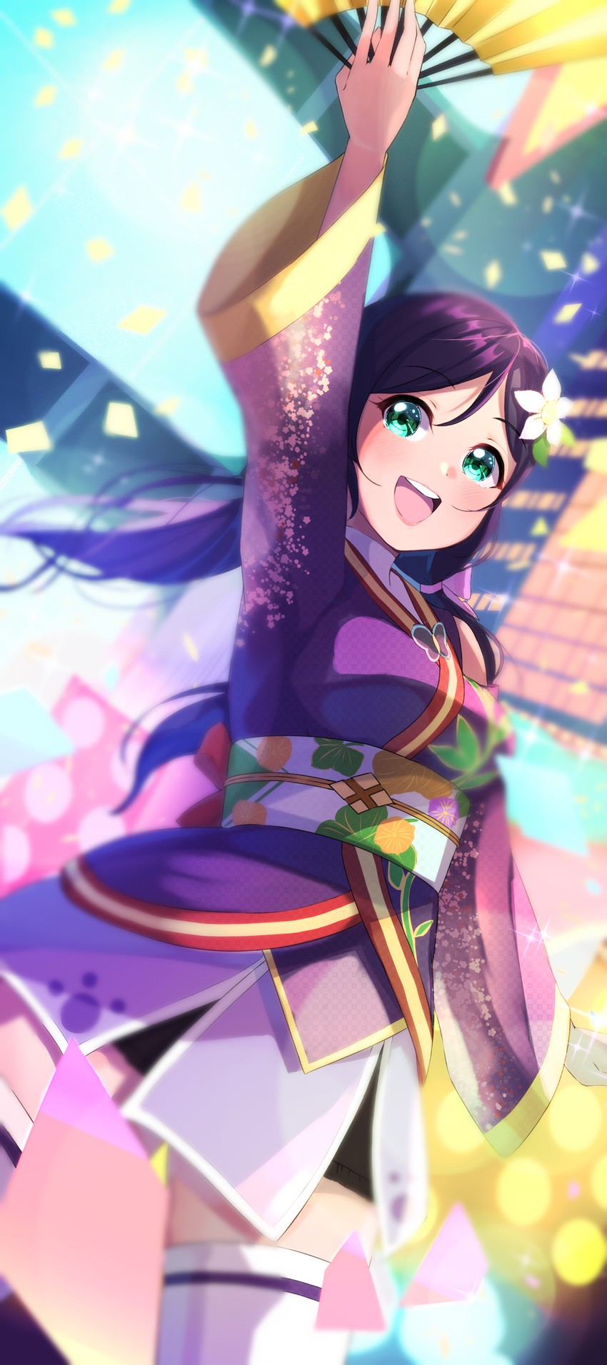 tojo nozomi (love live! and 2 more) drawn by sophiaenju