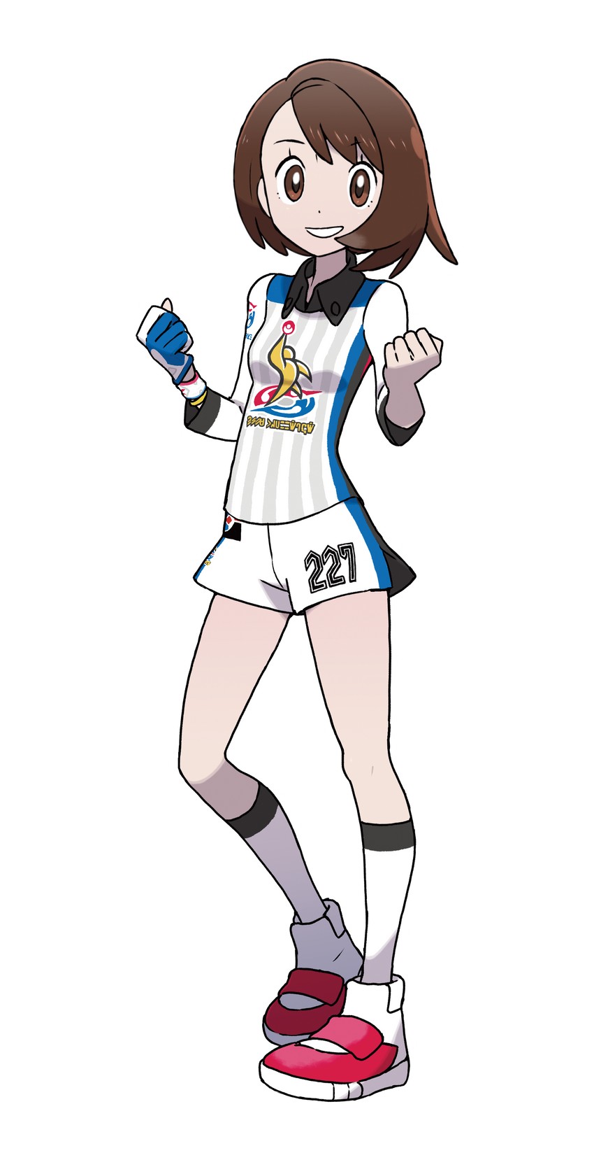 gloria (pokemon and 1 more) drawn by oomura_yuusuke