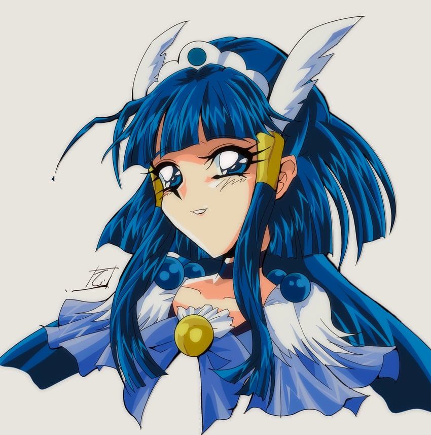 aoki reika and cure beauty (precure and 1 more) drawn by sind_ngmhn28