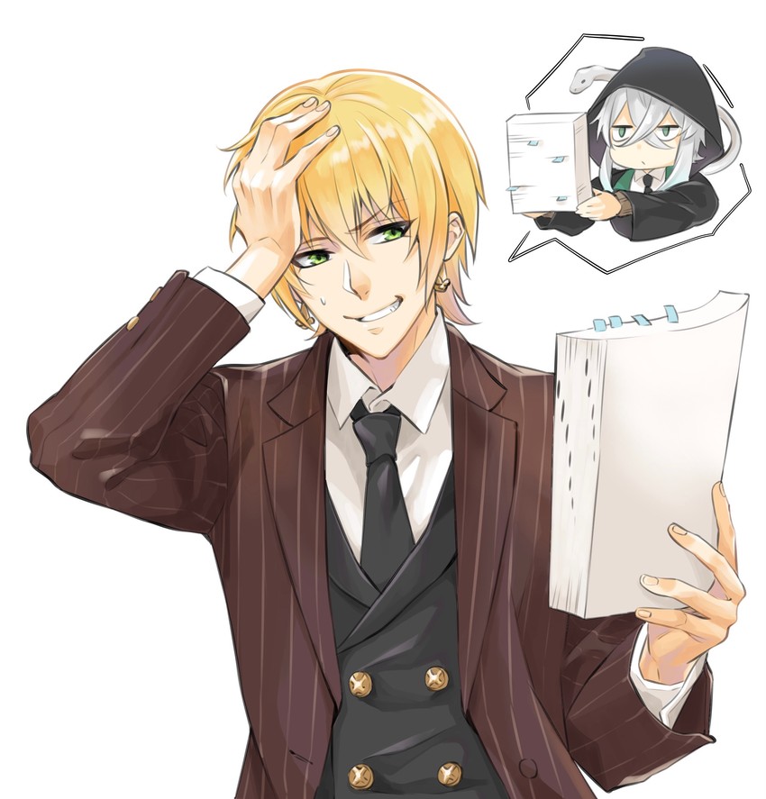asclepius and jason (fate and 1 more) drawn by okuno_naru_(exoprsa)