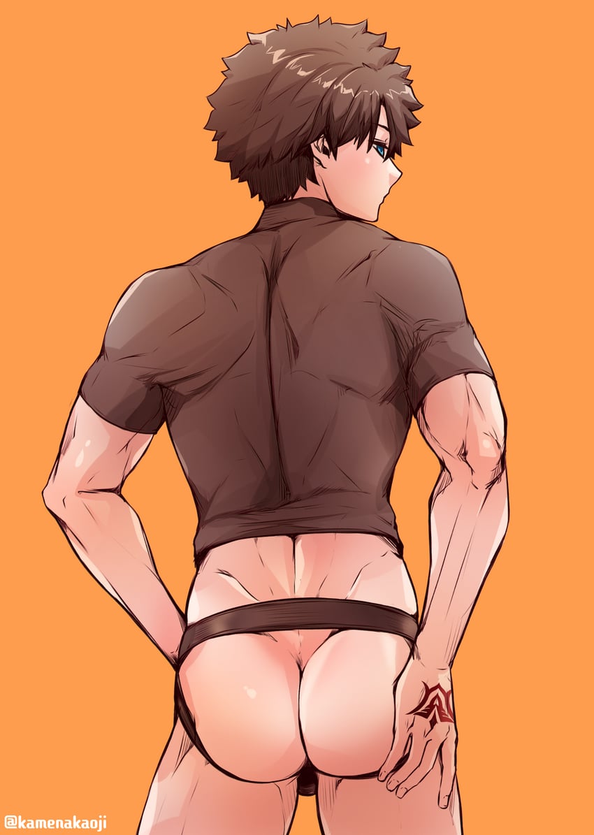 fujimaru ritsuka (fate and 1 more) drawn by kamenakake