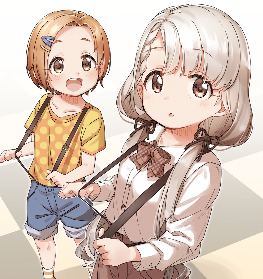 hisakawa nagi and ryuzaki kaoru (idolmaster and 1 more) drawn by yukie_(kusaka_shi)
