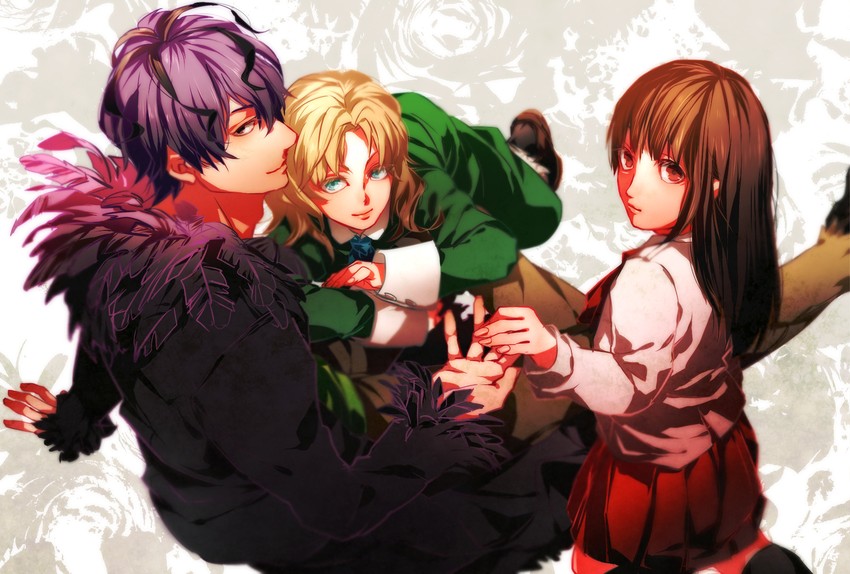 ib, mary, and garry (ib) drawn by otani_(gloria)