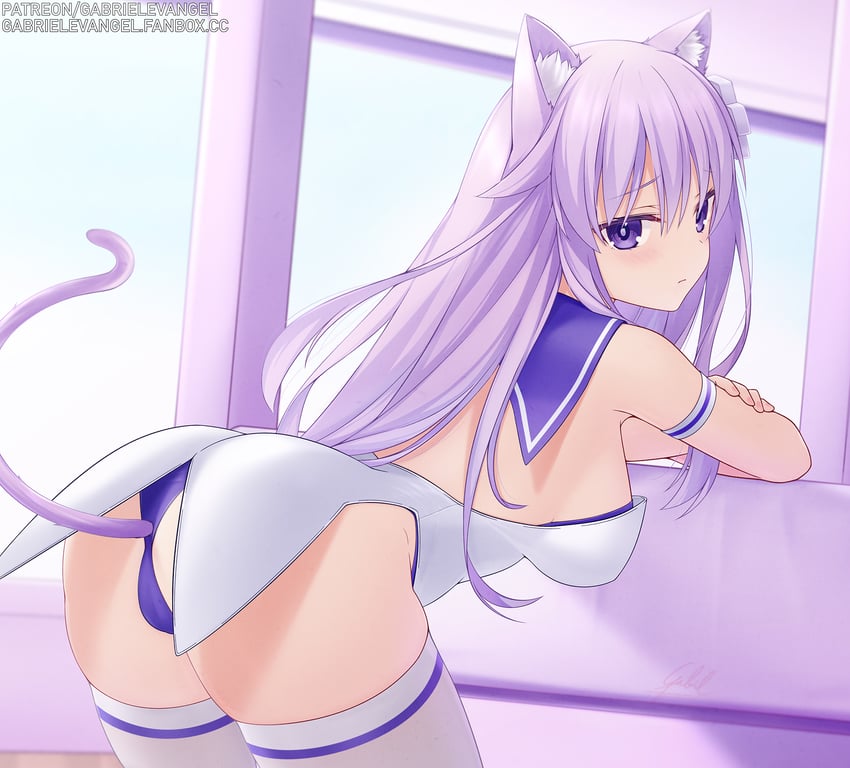 nepgear (neptune) drawn by gabriel_evangel