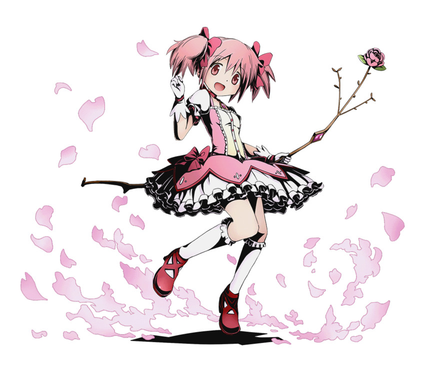 kaname madoka (mahou shoujo madoka magica and 1 more) drawn by ucmm