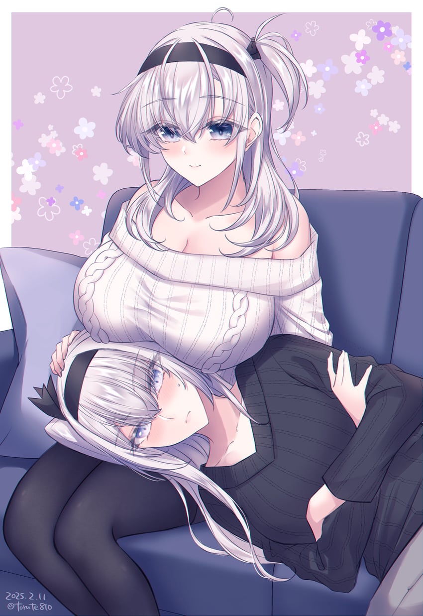 suzutsuki and fuyutsuki (kantai collection) drawn by kabocha_torute