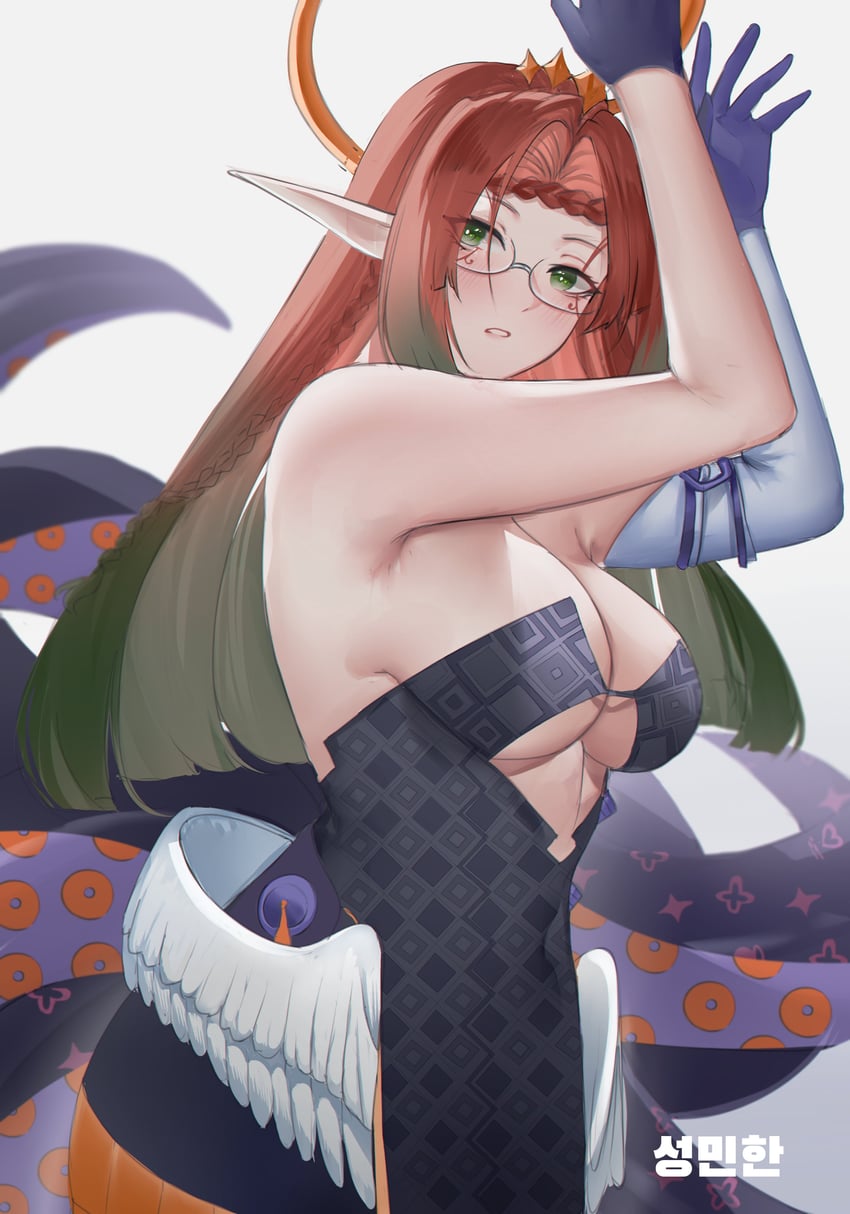 ninomae ina'nis (hololive and 1 more) drawn by milephunter