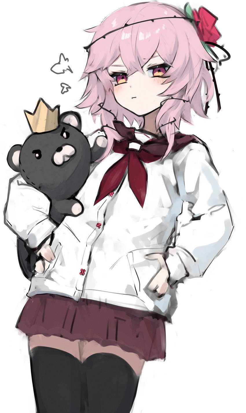 rosemi lovelock and king (nijisanji and 1 more) drawn by daiishori