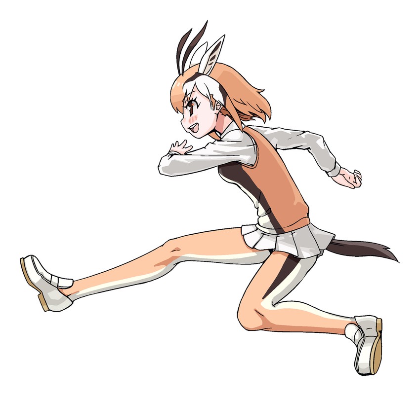 thomson's gazelle (kemono friends) drawn by moriko_(moliko)