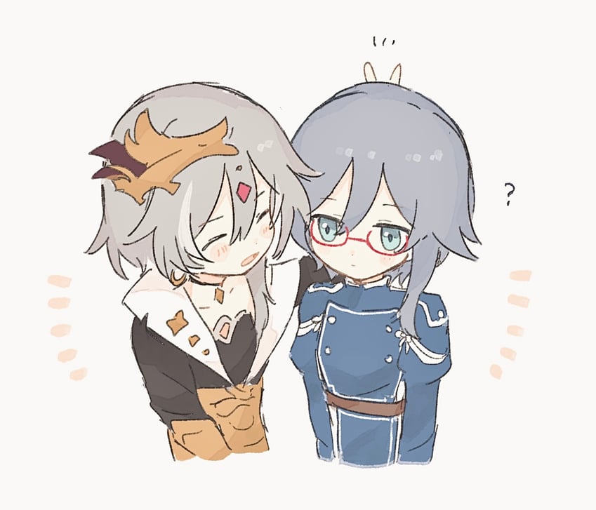 fu hua and herrscher of sentience (honkai and 1 more) drawn by tya_tya_3rd