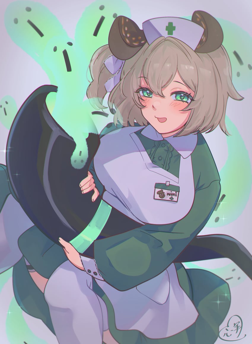 nimi nightmare and naplings (indie virtual youtuber) drawn by kokomi_(aniesuakkaman)