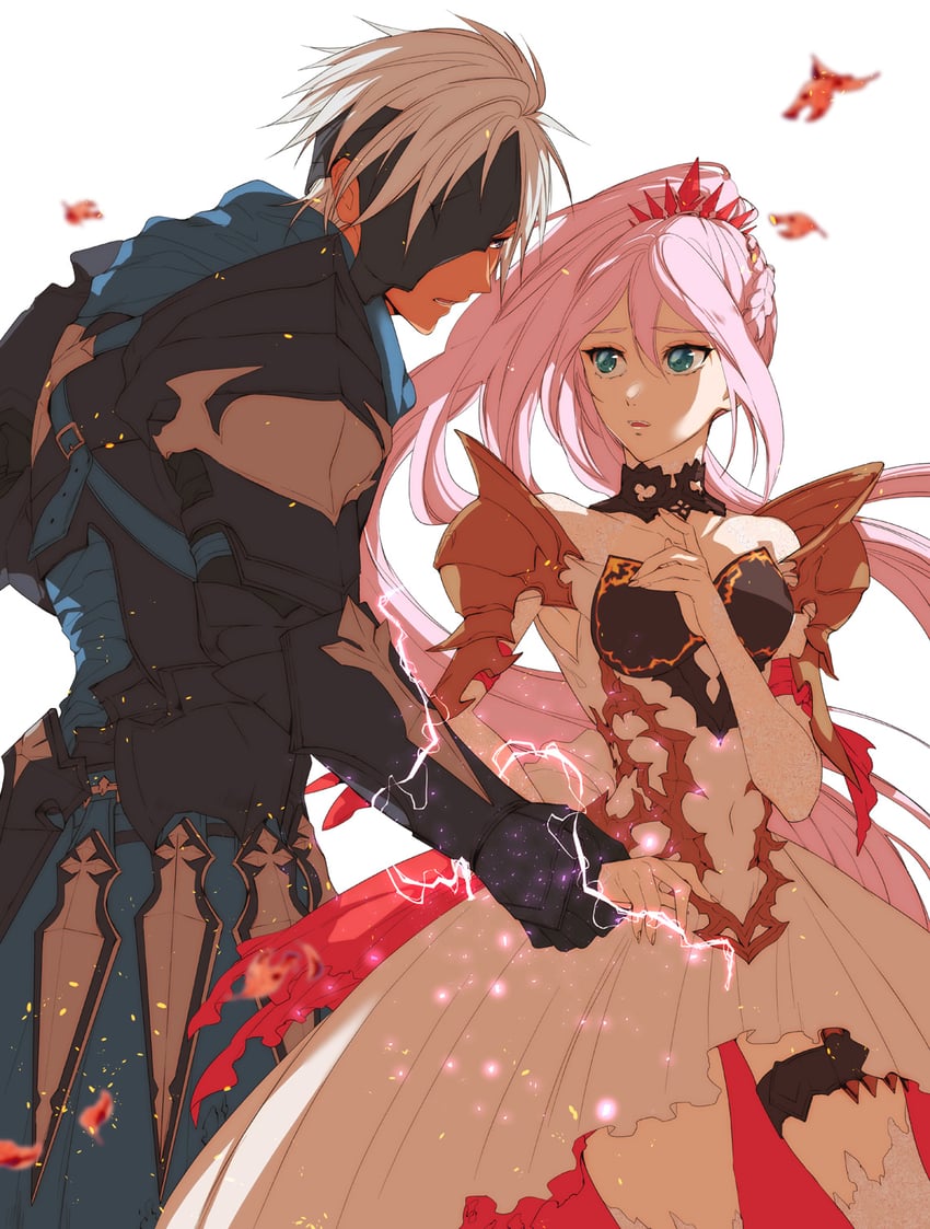 shionne and alphen (tales of and 1 more) drawn by muturax0