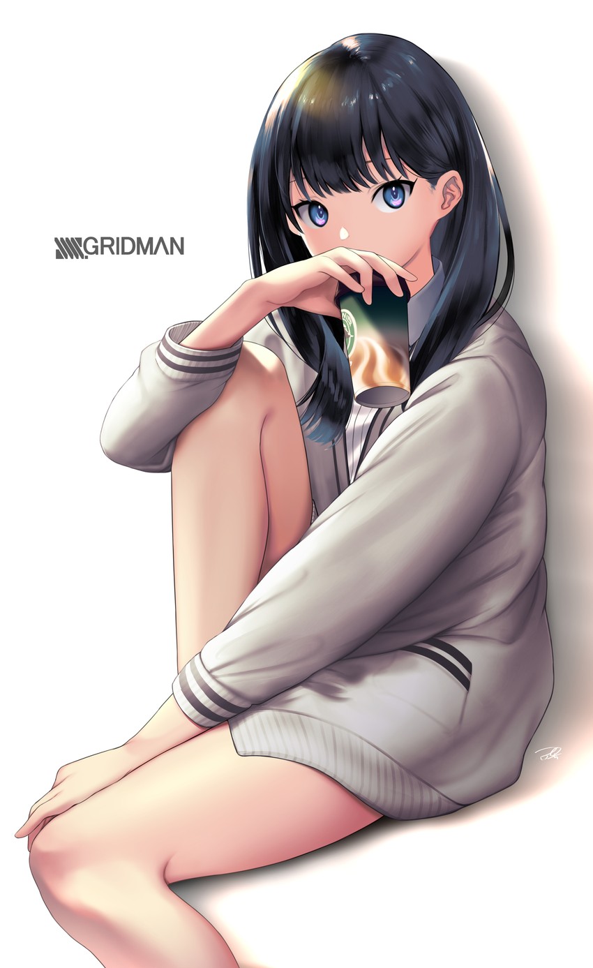 takarada rikka (gridman universe and 2 more) drawn by puchiman