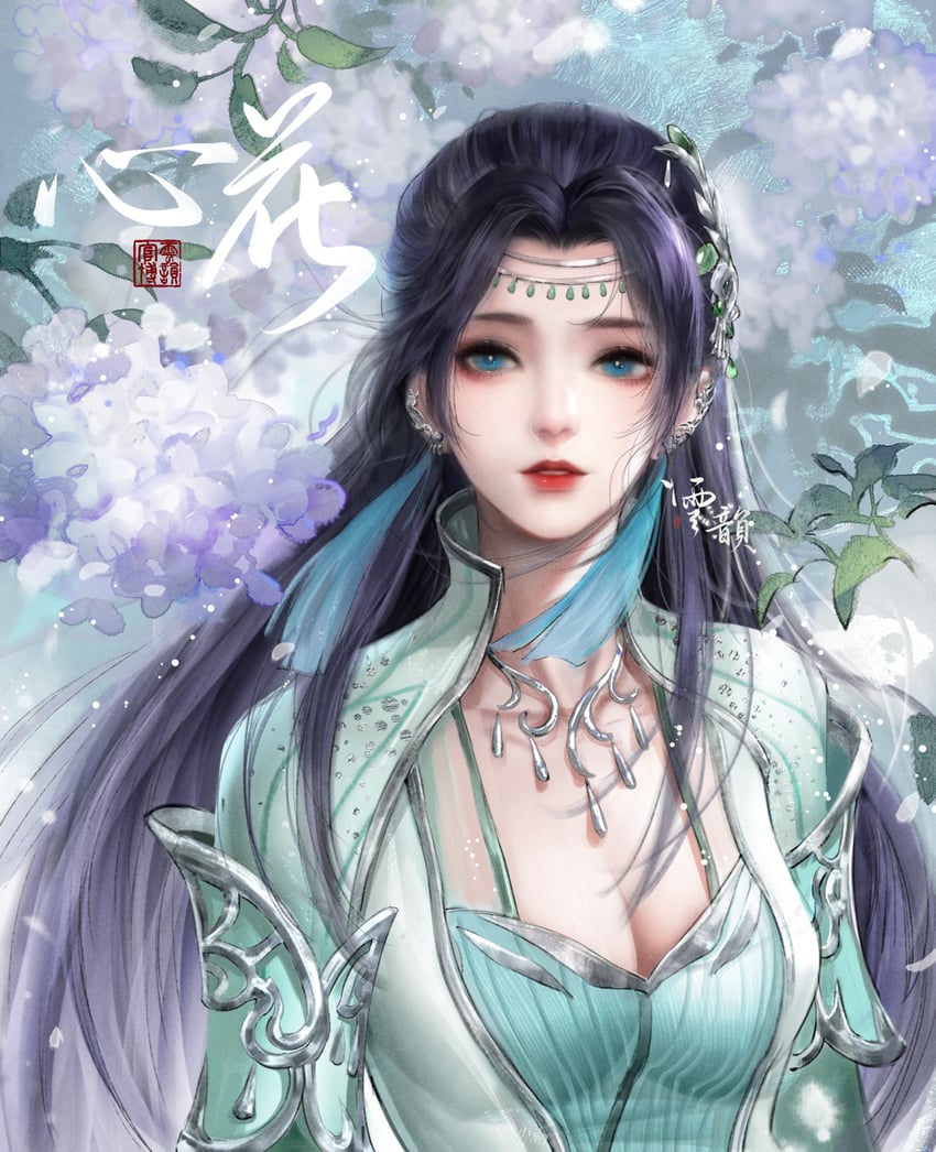 yun yun (doupo cangqiong) drawn by sasora