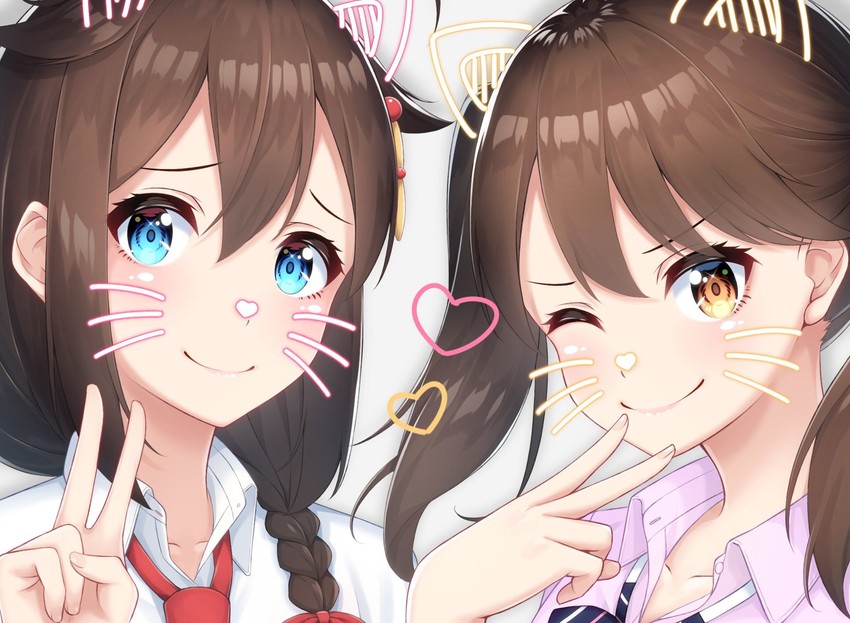 shigure, ryuujou, and shigure kai ni (kantai collection) drawn by ochiai_miyabi