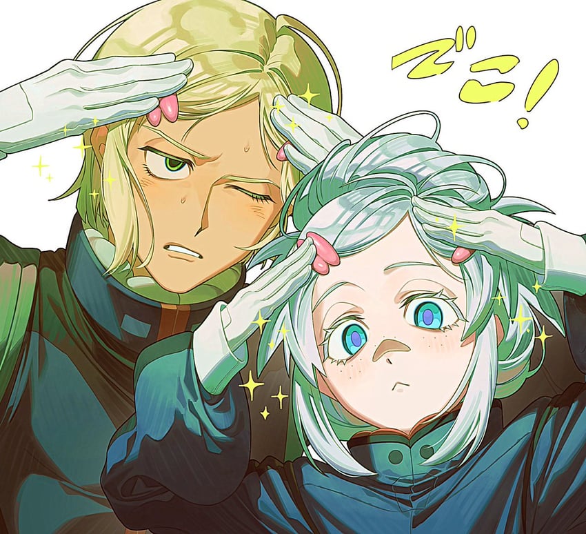 deux murasame and gates capa (gundam and 1 more) drawn by kamonekm