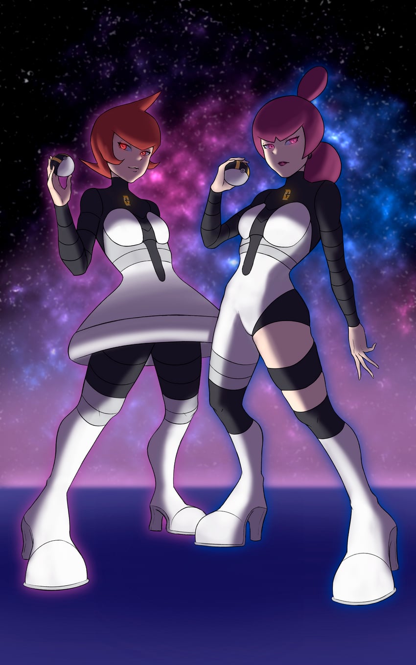 mars and jupiter (pokemon and 1 more) drawn by kaerujj